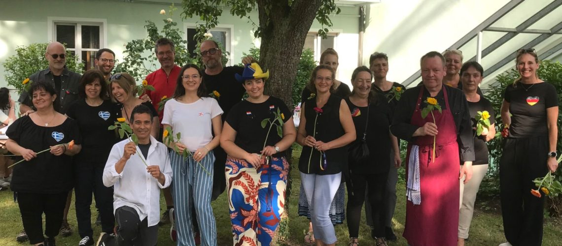 web-Team JWGH M-Nord beim Sommerfest 2024